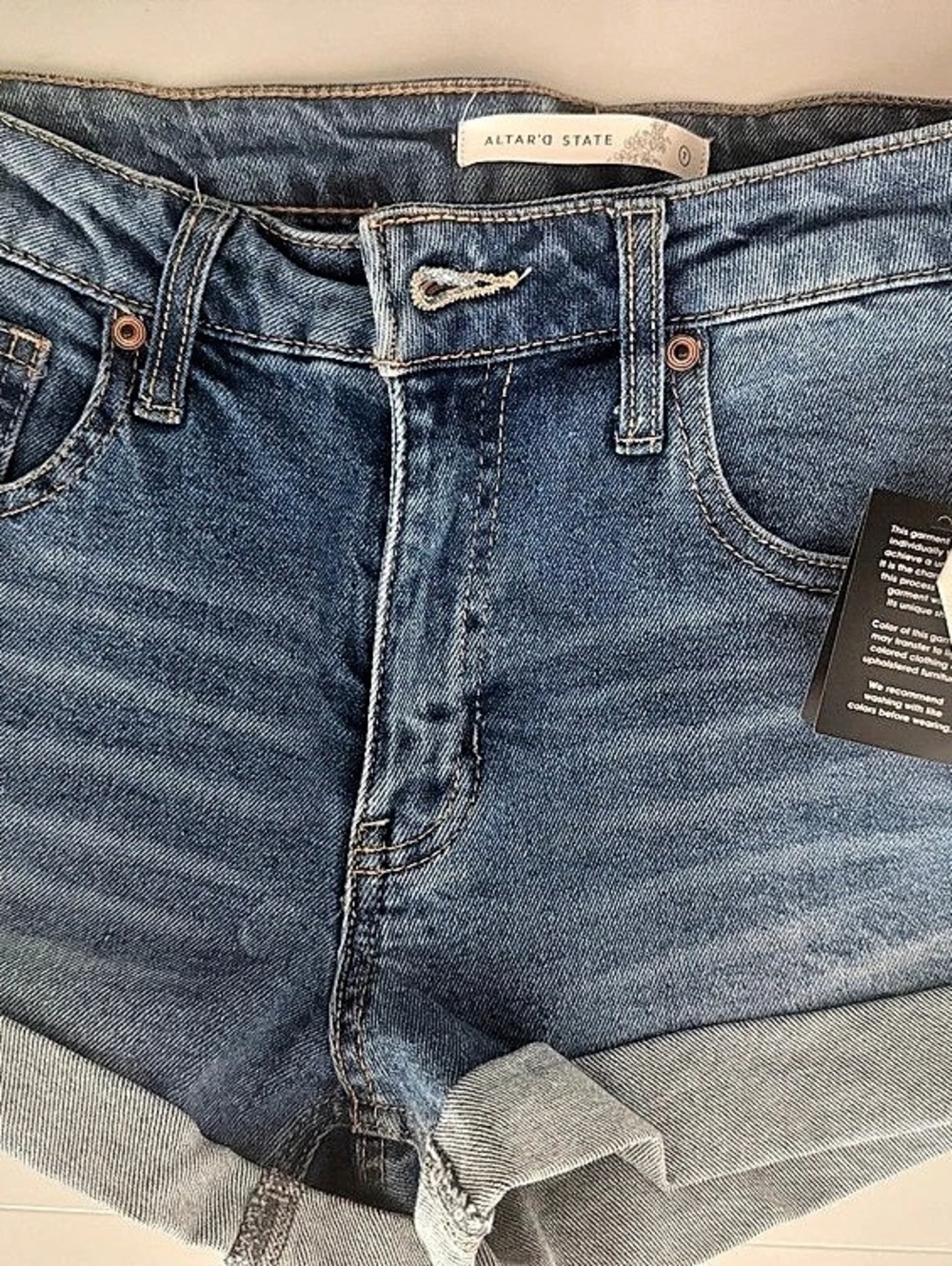 Altar'd State Denim Jean Shorts NWT